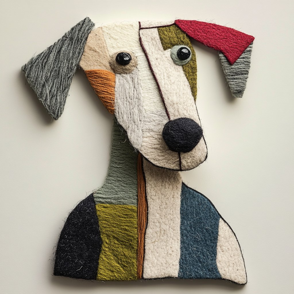 Illustrated letter D card for the dog sound.
