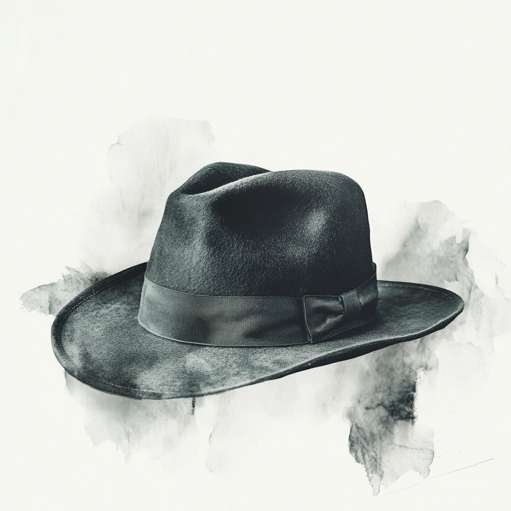 Illustrated letter H card for the hat sound.