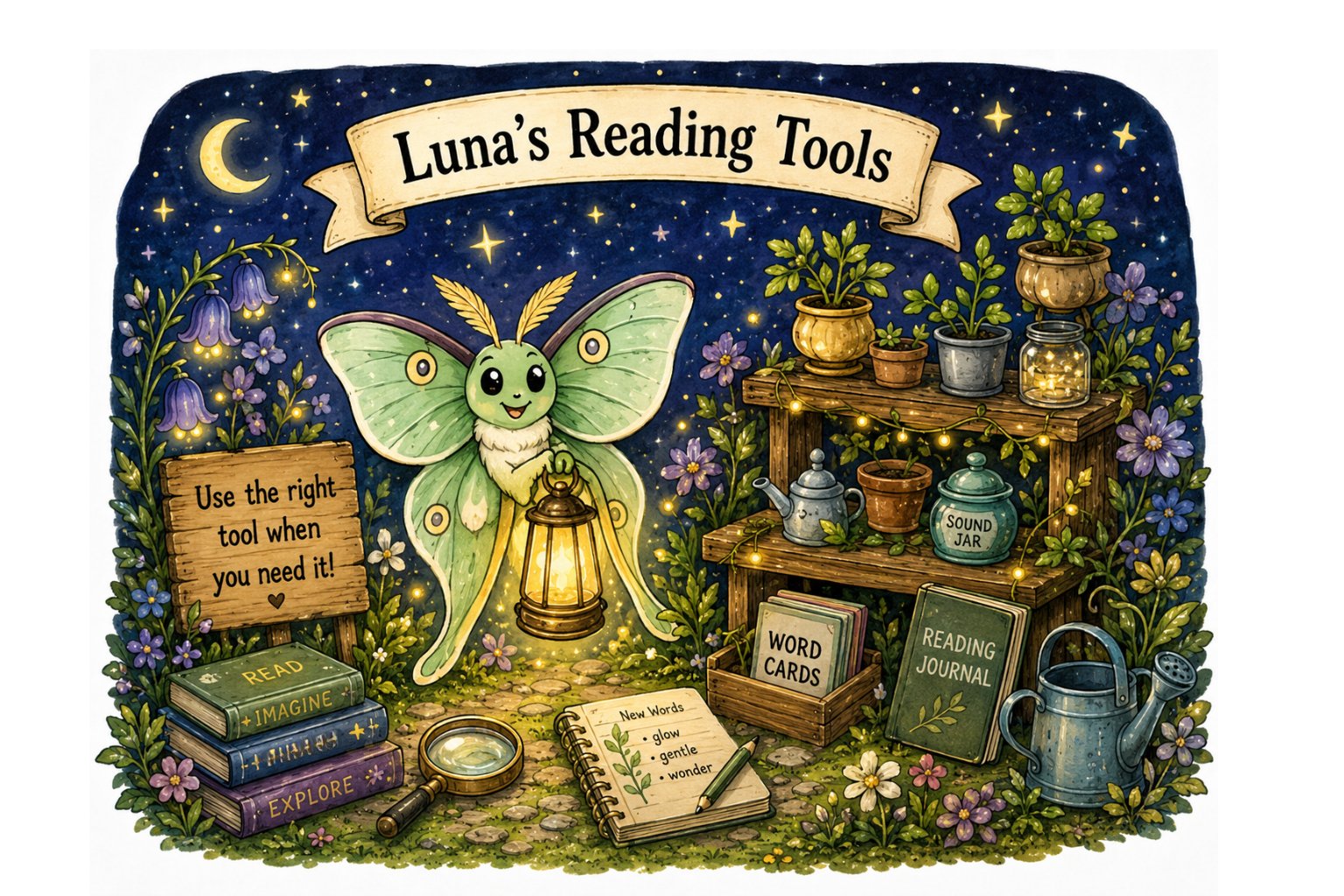 Luna's Reading Tools